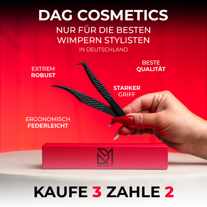 Dagcosmetics FERRARI separier Pinzette 3er-Bundle