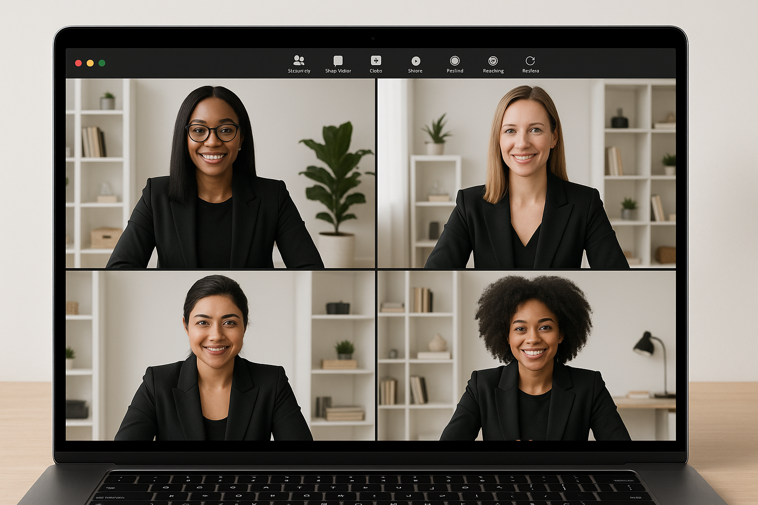 no a mockup, videocalls
